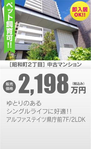 中古マンション 昭和町2丁目