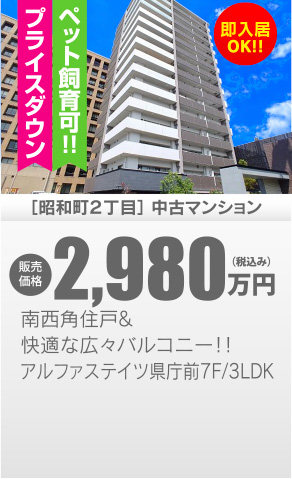 中古マンション 昭和町2丁目